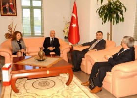 Diyarbakır Valisi Sayın Mustafa TOPRAK'ı Ziyaret Ettik.